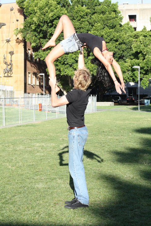 Doing acro