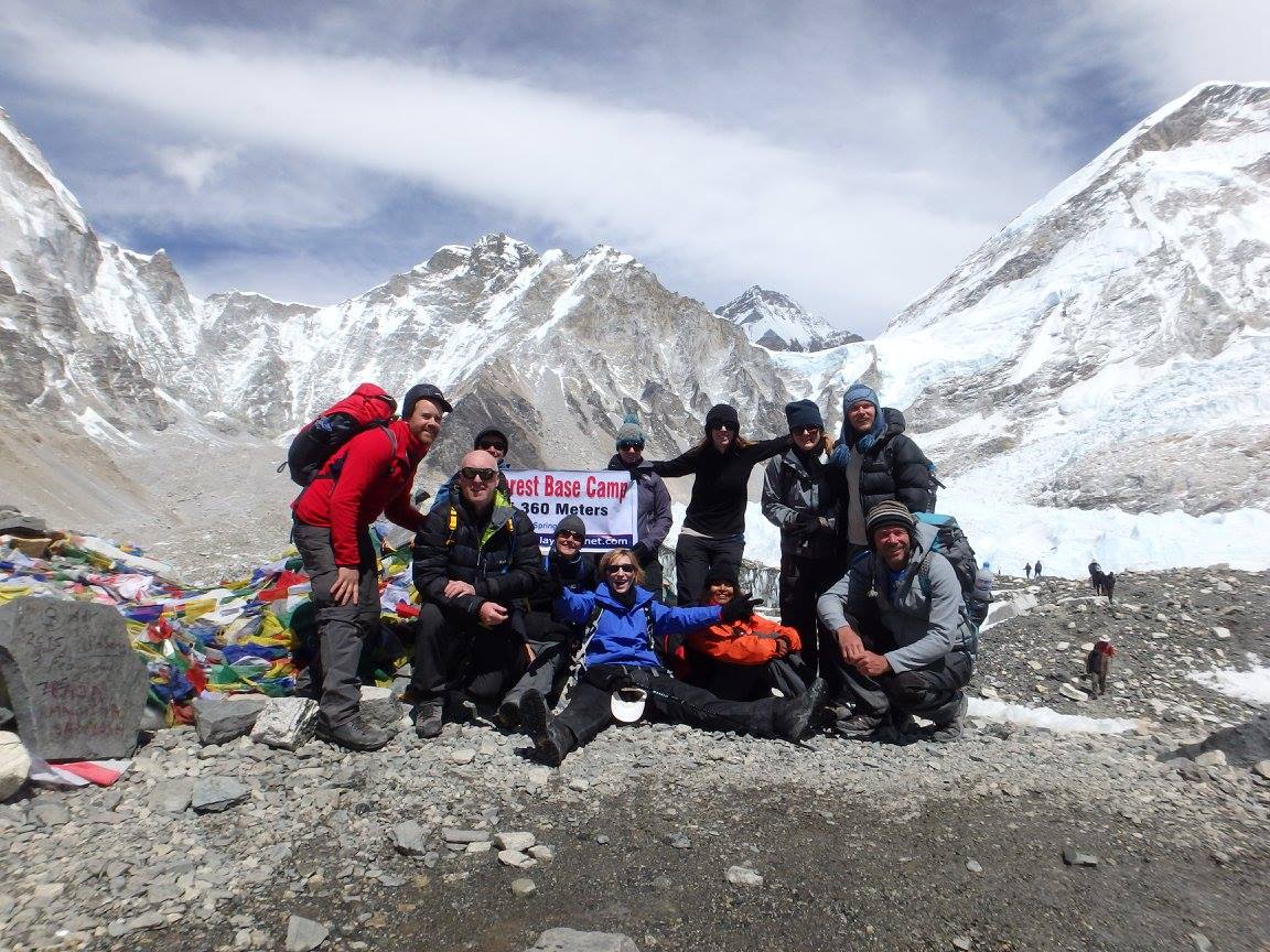 At Everest Base Camp